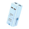 OLLOES GaN 25W Universal Travel Adapter Super Compact - Blue