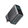 Anker Charger 140W, 4-Port Foldable PD 3.1 USB-C GaN Charger A2697 (without Cable) - Black (without cable)