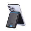 X-One Magflix Wallet Stand Magnetic Kickstand Phone Wallet | Made from Vegan Leather - Black
