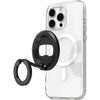 Spigen O-Mag MagSafe Ring Phone Holder Double-Sided - Black With Stand