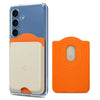 Spigen Magfit Card Holder Nano Pop For Samsung Z Fold 7 / Samsung S26 / iPhone - Orange Beige
