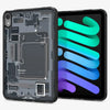 Spigen iPad Mini 7 Case (2024) / iPad Mini 6 Cover (2021) Ultra Hybrid Zero One - Zero One Black