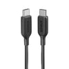 Anker PowerLine III USB-C to USB-C Cable 3ft/0.9m 60W Fast Charging A8852 - Black