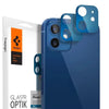 Spigen iPhone 12 Optik Camera Lens Protector Optik - Blue