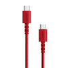 Anker PowerLine Select+ USB-C to USB-C Braided Cable 3ft/0.9m 60W Fast Charging A8032 - Red