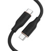 Anker 643 PowerLine III Flow USB-C to USB-C Silica Gel Cable 3ft/0.9m 100W A8552 - Black