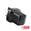 Anker Charger 323 Powerport 33W USB C Charger A2331 - Black