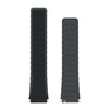 Mutural iWatch Strap XuanSe Series (42/44/45/46/49mm) Elastic Silicone Magnetic Loop Watch Band - Grey+Black