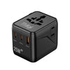 77digi 25W 2 Type-C + 1 USB Travel Adapter WWA25 - Black