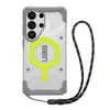 UAG Samsung S26 Ultra Case 6.9" Pathfinder Clear MagFit Case + Lanyard - Active Neon Lanyard