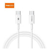 Recci Shark Type-C To Type-C Cable PD 60W Cable 1.5M RTC-P05CC - White