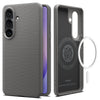 Spigen Samsung S26 Case 6.3" Liquid Air MagFit - Marble Gray