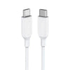 Anker PowerLine III USB-C to USB-C Cable 3ft/0.9m 60W Fast Charging A8852 - White