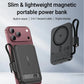 Acefast M45 5000mAh PD 20W Qi2 Magnetic Wireless Charging Power Bank with Cable [CCC Certified] Tech House Singapore