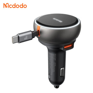 MCDODO Car Charger 80W Built-in 80cm C Cable CC-4850 Mcdodo Singapore
