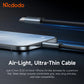 Mcdodo USB-C to USB-C Cable 240W Fast Charging Ultra-Thin Air (1.2m/1.8m) Braided Nylon Cable CA-708 Tech House Singapore