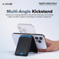 X-One Magflix Wallet Stand Magnetic Kickstand Phone Wallet | Made from Vegan Leather Tech House Singapore