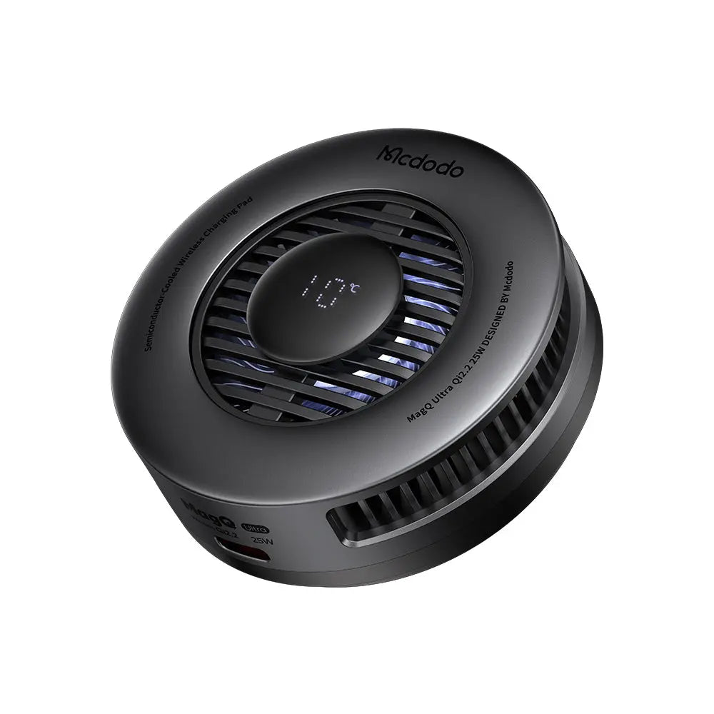 MCDODO Wireless Charger Cooled Qi2.2 Magnetic CH-8410 Tech House Singapore