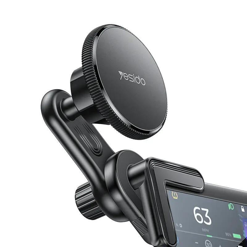 YESIDO Car Mount Magnetic Screen Corner Snap-On Phone Holder C213 Tech House Singapore