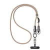 Mcdodo 2-in-1 USB-C to USB-C Cable 60W Fast Charging Crossbody Phone Lanyard 1.2M CA-6830 - Khaki