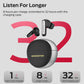 Monster N-Lite 310 True Wireless Earbuds, Bluetooth 6.0 Headphones Deep Bass, Earbuds with ENC Noise Cancelling Mic for Clear Calls, 32H Playback, Bluetooth Earbuds Tech House Singapore