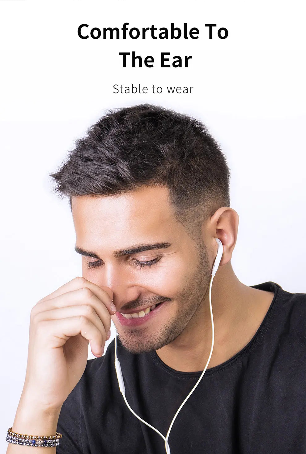 Recci USB C Wired Earpiece REP-L27 Tech House Singapore