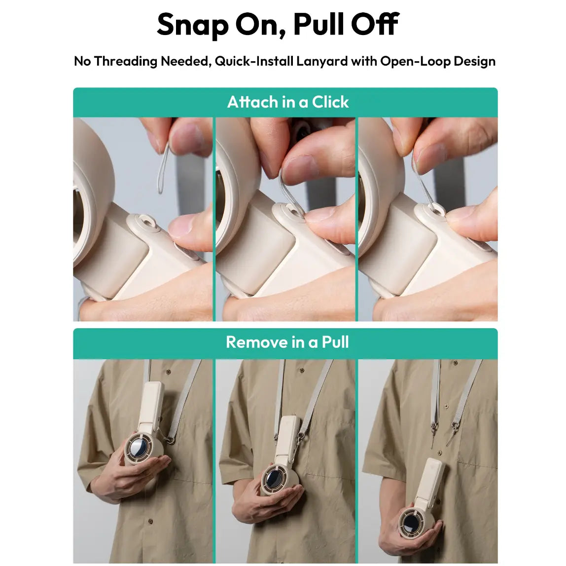 Aecooly Halo 02 Portable Fan - Tech House - Singapore