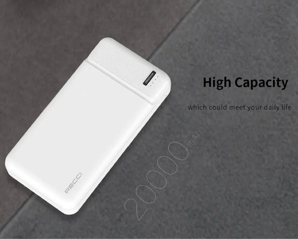 Recci 20000mah Power Bank RPB-N17 Tech House Singapore