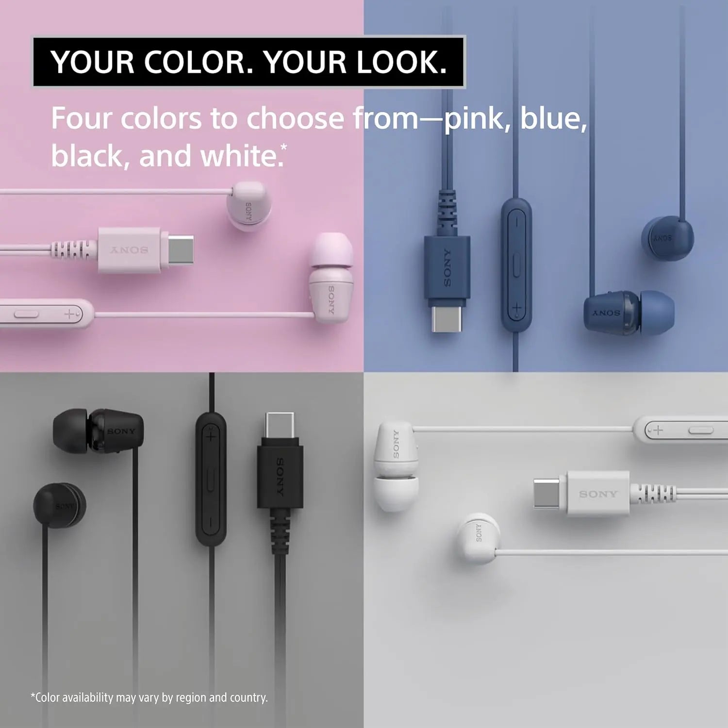 Sony IER-EX15C USB-C Plug, Wired in-Ear Headphones Tech House Singapore