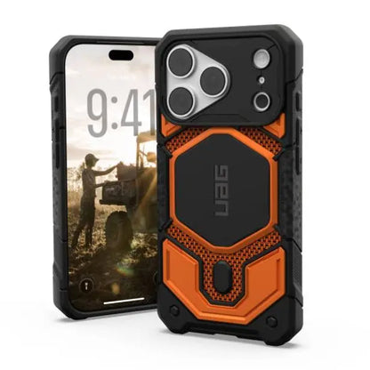 UAG iPhone 18 Pro / iPhone 17 Pro Case 6.3" Monarch Pro Kevlar Magnetic Case Covered Capture Button Tech House Singapore