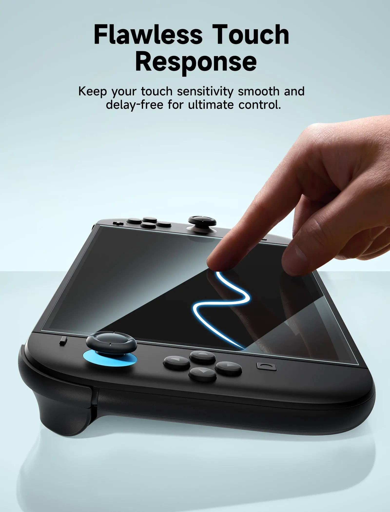 JSAUX [2-Pack] HD Tempered Glass Screen Protector for Nintendo Switch 2 (GP0123A) Tech House Singapore