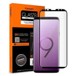 Spigen [1 Pack] Galaxy S9 Plus Screen Protector GLAS.tR Curved Black HD Spigen Singapore
