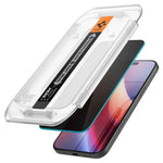 Spigen [1 Pack] Spigen iPhone 16 Pro Privacy Tempered Glass EZ Fit Spigen Singapore Singapore
