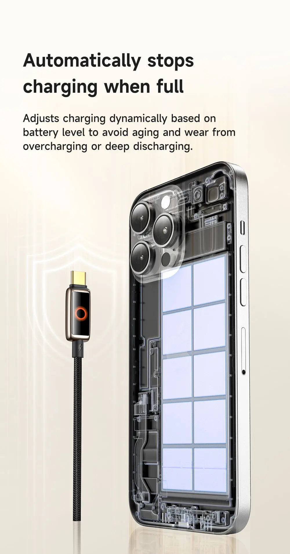 MCDODO Cable C to C Auto Power Off 100W 1.2M CA-6680 Mcdodo Singapore