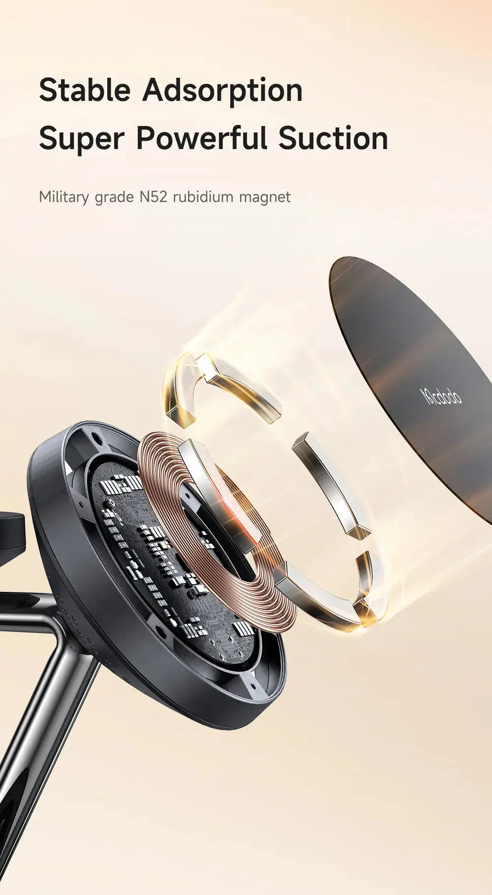 MCDODO Wireless Charger 3 in 1 Stand Magnetic CH-4952 Mcdodo Singapore