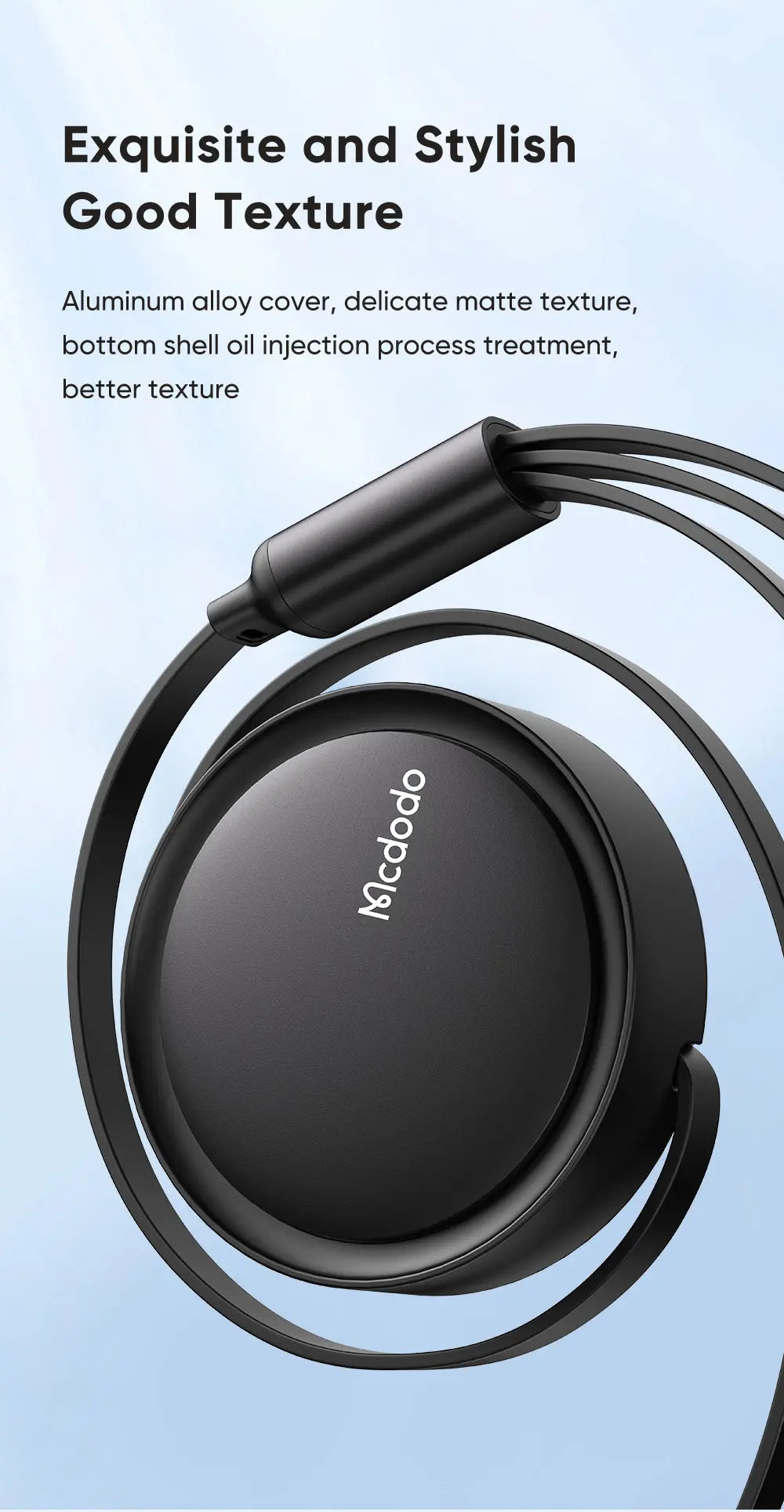 MCDODO Cable 3 in 1 Retract 1.2M CA-7256 Mcdodo Singapore