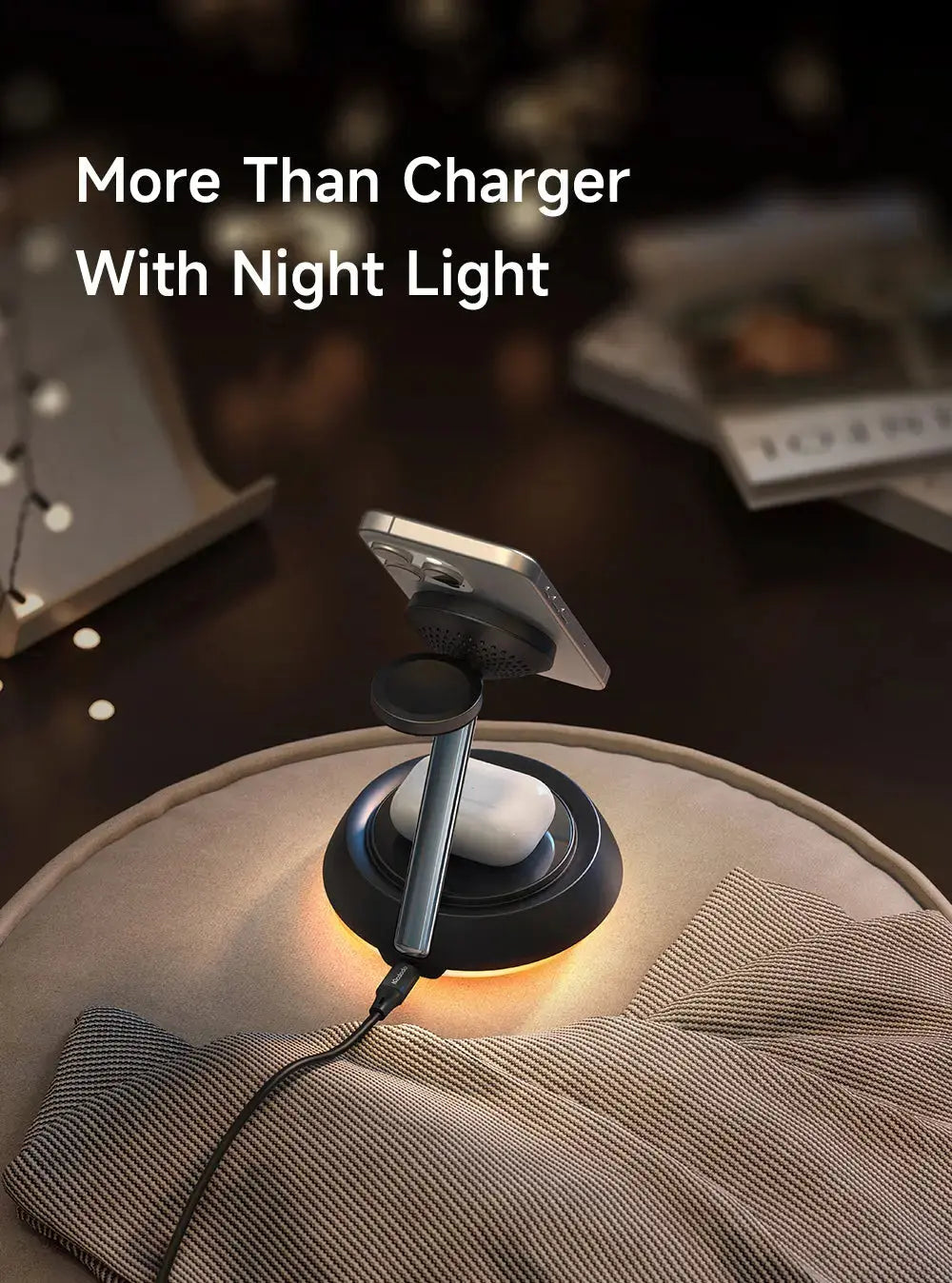 MCDODO Wireless Charger 3 in 1 Stand Magnetic CH-4952 Mcdodo Singapore