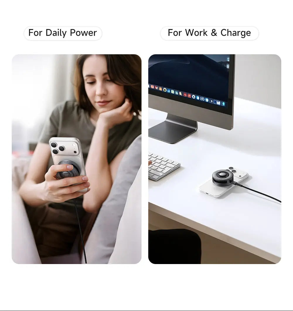 MCDODO Wireless Charger Cooled Qi2.2 Magnetic CH-8410 Tech House Singapore