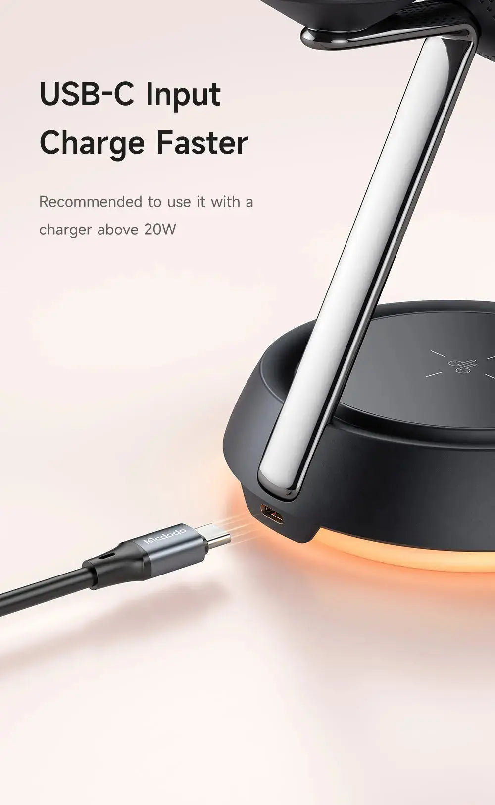MCDODO Wireless Charger 3 in 1 Stand Magnetic CH-4952 Mcdodo Singapore