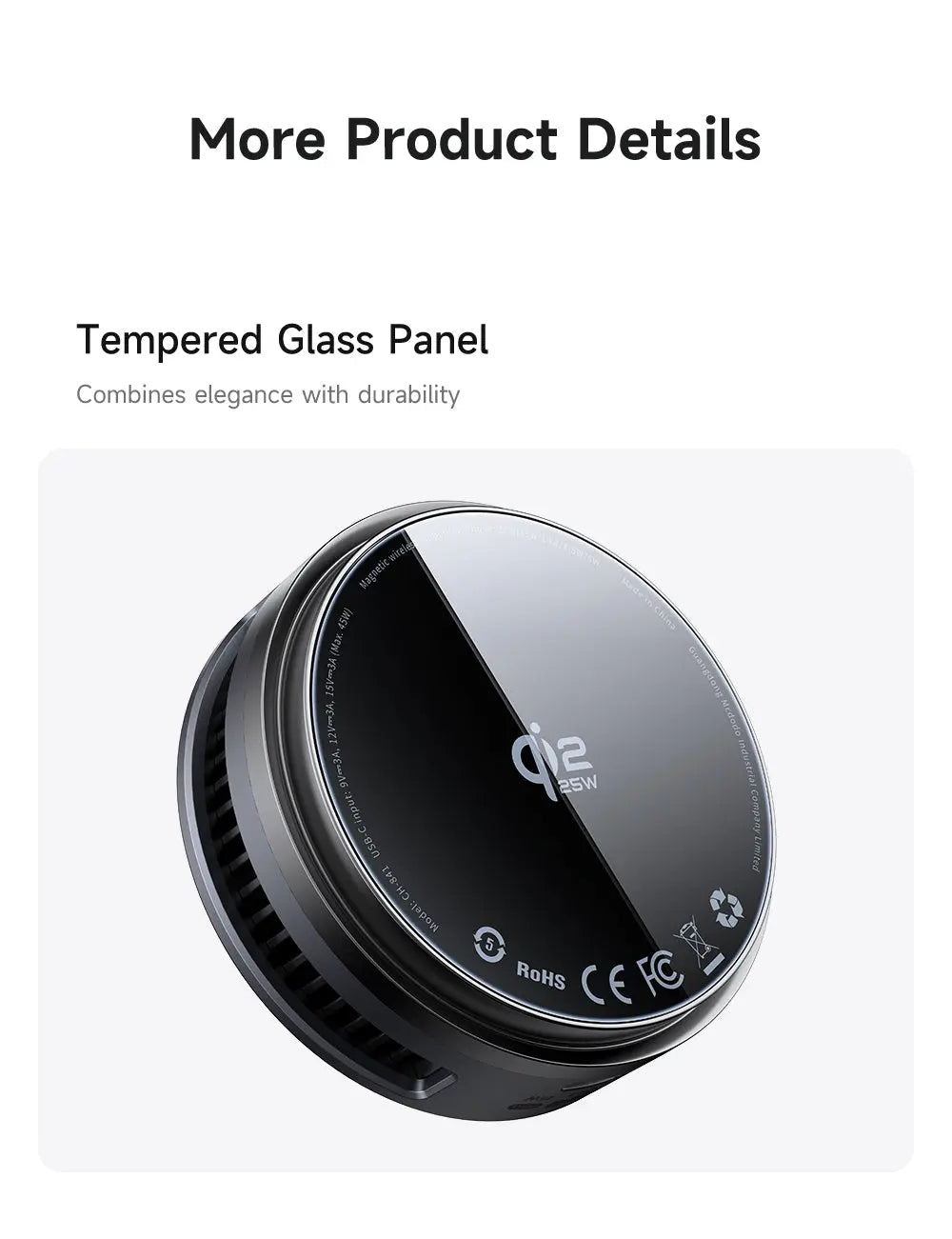 MCDODO Wireless Charger Cooled Qi2.2 Magnetic CH-8410 Tech House Singapore