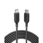 PowerLine III USB-C to USB-C Cable 10ft/3m 60W Fast Charging A8854 Tech House