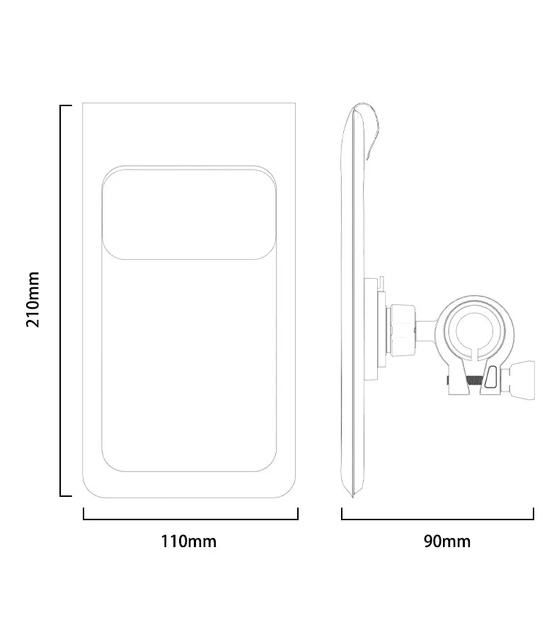 YESIDO Waterproof Bicycle Phone Holder C333 Yesido Singapore