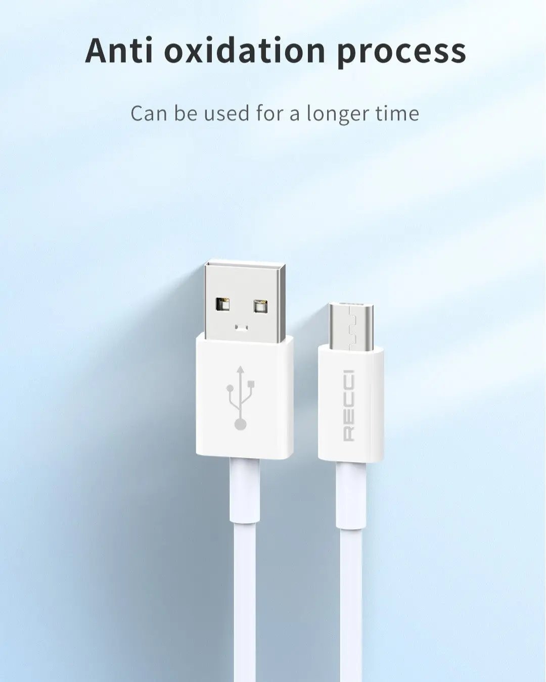 Recci USB Micro Cable 1M RS06M Tech House Singapore