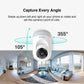 Botslab Indoor Cam2, 2K Pan and Tilt CCTV Wireless Home Camera Botslab