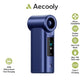 Aecooly Portable Misting Fan Cold Air Ultra Mist Chill High Speed Wind Portable Fan Rechargeable Turbo Fan Mini Fan Tech House Singapore