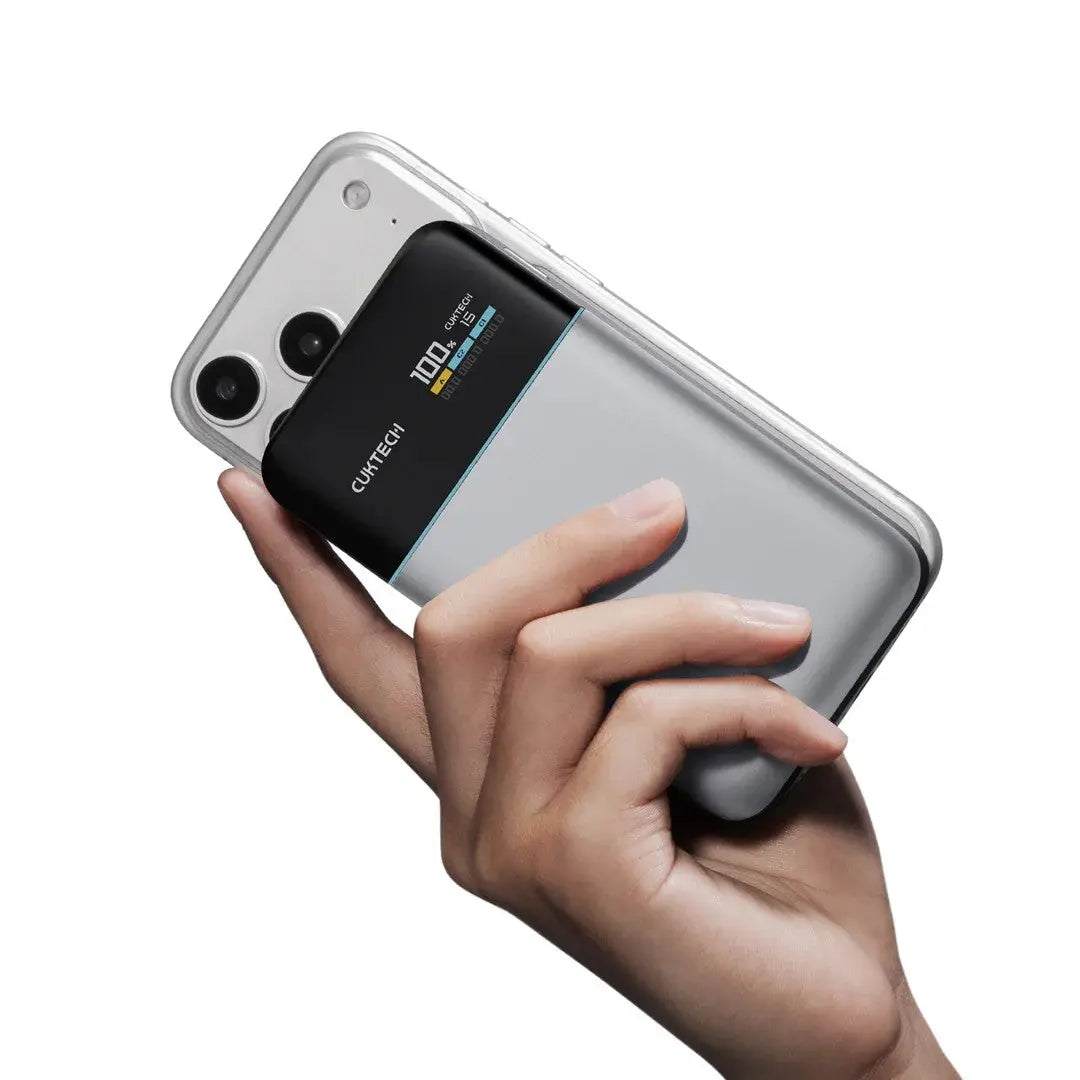CUKTECH 15 Air Power Bank 90W Fast Charging 15000mAh Powerbank [CCC Certified] Tech House Singapore
