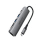 Acefast J18 6-in-1 USB-C Hub 4K 60Hz HDMI PD 90W Fast Charging Docking Station SD/TF Card Reader Multi-Port Hub Tech House Singapore