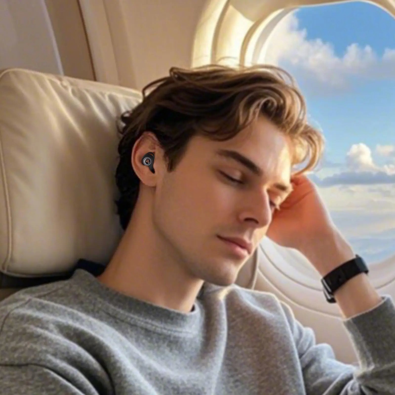 Acefast WP1 Noise Cancelling Earplugs Waterproof Sleep Earplugs Noise Reduction Earbuds Tech House Singapore