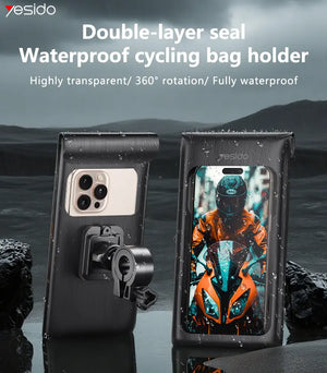 YESIDO Waterproof Bicycle Phone Holder C333 Yesido Singapore
