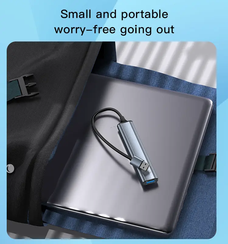 YESIDO 4 in 1 Functional USB Hub Adapter HB18 Tech House Singapore